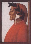 Sandro Botticelli Portrait of Dante Alighieri Germany oil painting artist